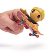 Imagine TECH DECH SK8 CREW PACHET PLACA SI FIGURINA 9.6CM CASCA GALBENA 