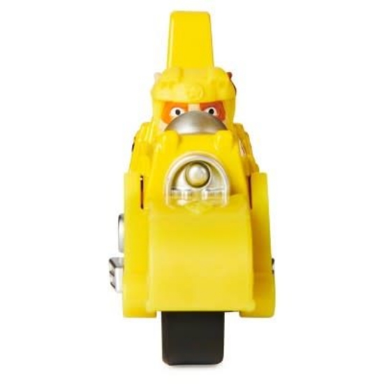 Imagine PATRULA CATELUSILOR MACHETA METALICA RUBBLE CU MOTOCICLETA