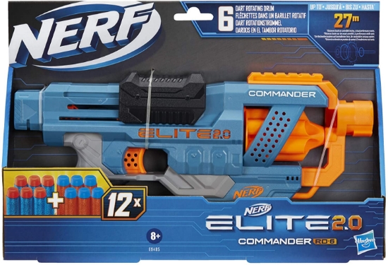 Imagine NERF BLASTER 2.0 ELITE COMMANDER RD-6