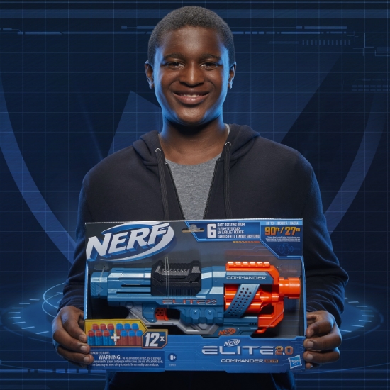 Imagine NERF BLASTER 2.0 ELITE COMMANDER RD-6
