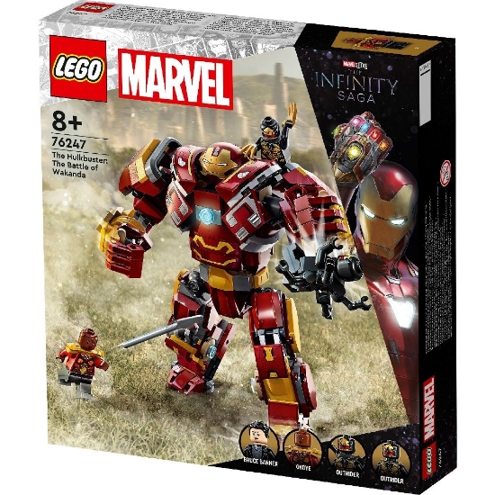 Imagine LEGO SUPER HEROES HULKBUSTER BATALIA DIN WAKANDA 76247