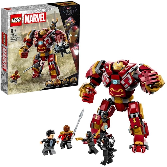 Imagine LEGO SUPER HEROES HULKBUSTER BATALIA DIN WAKANDA 76247