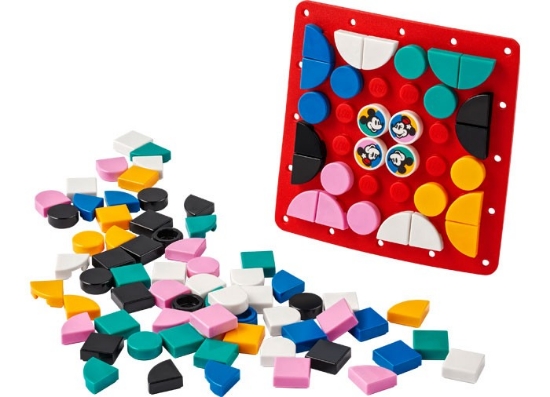 Imagine LEGO DOTS PATCH MICKEY MOUSE SI MINNIE MOUSE 41963