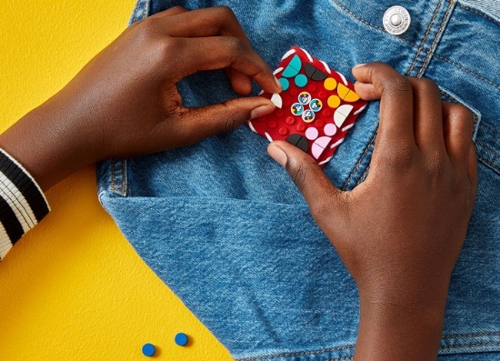 Imagine LEGO DOTS PATCH MICKEY MOUSE SI MINNIE MOUSE 41963