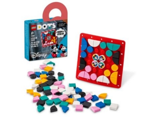 Imagine LEGO DOTS PATCH MICKEY MOUSE SI MINNIE MOUSE 41963