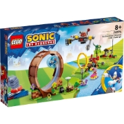 Imagine LEGO SONIC PROVOCAREA CU BUCLA A LUI SONIC DIN ZONA GREEN HILL 76994