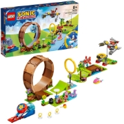Imagine LEGO SONIC PROVOCAREA CU BUCLA A LUI SONIC DIN ZONA GREEN HILL 76994