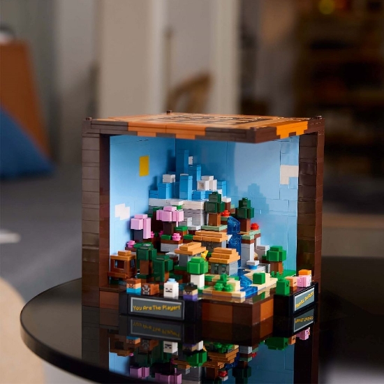 Imagine LEGO MINECRAFT MASA DE LUCRU 21265
