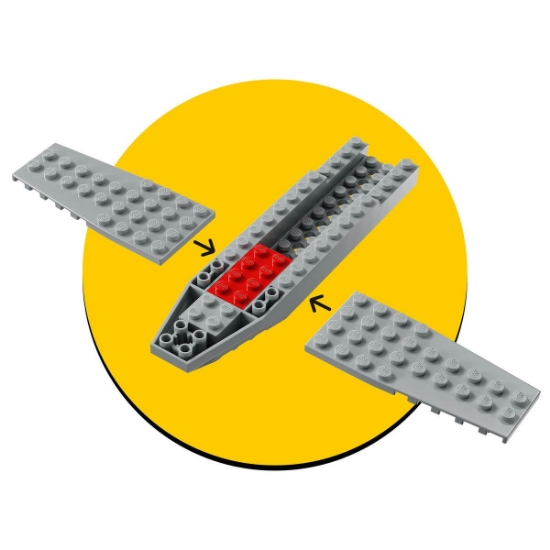 Imagine LEGO STAR WARS TM NAVA DE LUPTA STELARA N-1 A LUI MANDO SI GROGU 75410