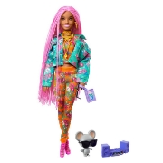 Imagine Papusa Barbie Extra Style codite impletite