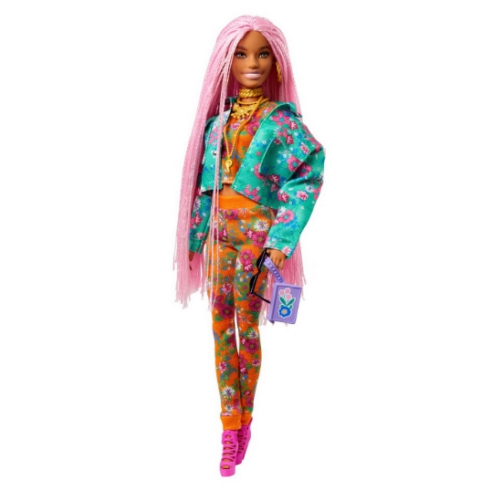 Imagine Papusa Barbie Extra Style codite impletite