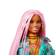 Imagine Papusa Barbie Extra Style codite impletite