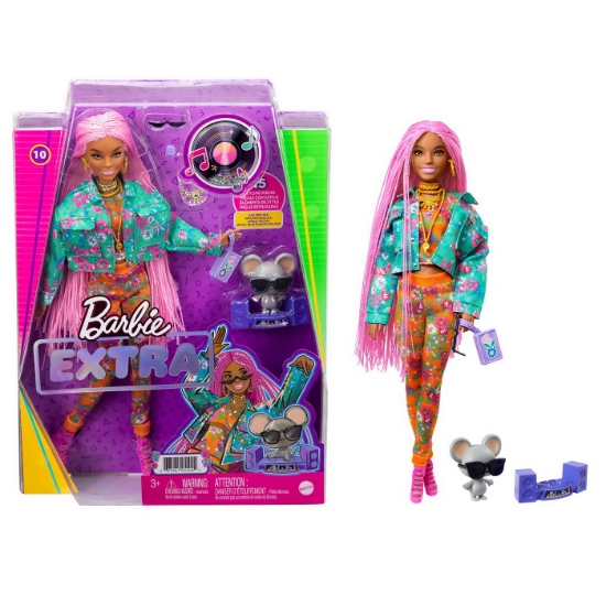 Imagine Papusa Barbie Extra Style codite impletite
