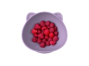 Imagine Set 2 castronele cu ventuza silicon Melii model pisica