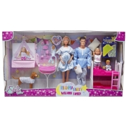 Imagine STEFFI LOVE SET PETRECERE IN PIJAMALE BINE AI VENIT IN FAMILIE CU ACCESORII