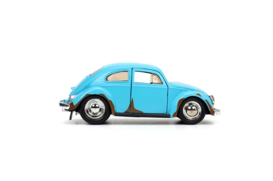 Imagine JADA DISNEY STITCH SET FIGURINA STITCH SI MASINUTA METALICA VOLKSWAGEN BEETLE SCARA 1 LA 32