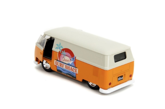 Imagine JADA DISNEY STITCH AUTOBUZ METALIC VOLKSWAGEN BUS 1961 SCARA 1 LA 32