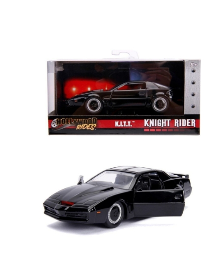 Imagine Jada Hollywood Rides mașinuță metalică KITT Knight Rider scară 1:32