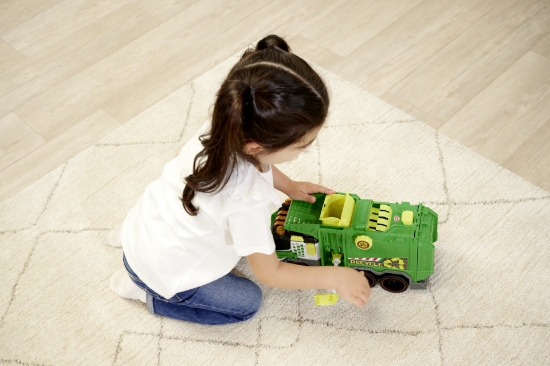 Imagine DICKIE TOYS CAMION DE RECICLARE CU LUMINI SI SUNETE 39CM