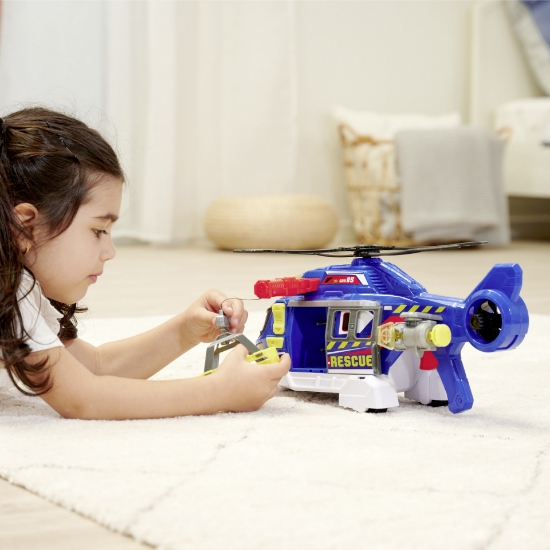 Imagine DICKIE TOYS ELICOPTER CU LUMINI SI SUNETE 39CM