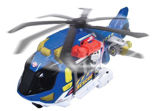 Imagine DICKIE TOYS ELICOPTER CU LUMINI SI SUNETE 39CM