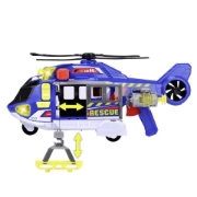 Imagine DICKIE TOYS ELICOPTER CU LUMINI SI SUNETE 39CM