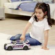 Imagine DICKIE TOYS MASINA DE POLITIE STREET FORCE CU LUMINI SI SUNETE 33CM