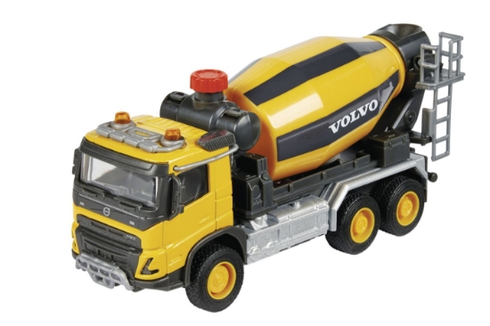 Imagine MAJORETTE VOLVO BETONIERA METALICA SCARA 1 LA 45