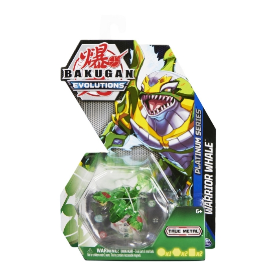 Imagine BAKUGAN S4 FIGURINA METALICA WARRIOR WHALE