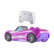 Imagine HOT WHEELS RC BARBIE MASINUTA CU TELECOMANDA CONVERTIBILA