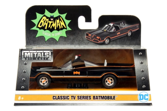 Imagine JADA BATMAN DC MASINUTA METALICA BATMOBILE SCARA 1 LA 32