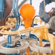 Imagine Perplexus Star Wars The Mandalorian labirint 3D cu 80 de obstacole