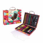Imagine HAPPI HOBBI ART CASE SET DE DESEN DELUXE CU 50 DE ACCESORII LUMEA MEA