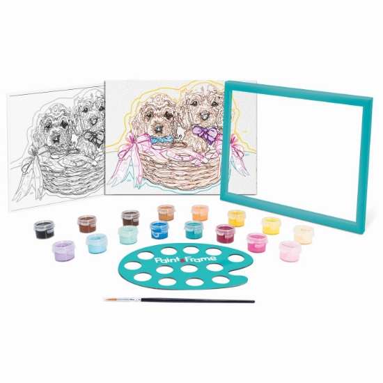 Imagine PICTEAZA SI INRAMEAZA CATELUSI ADORABILI