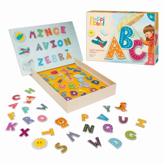 Imagine Happi Hobbi jucarie magnetica Alfabetul