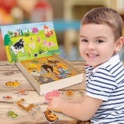 Imagine Happi Hobbi jucarie magnetica cu animale