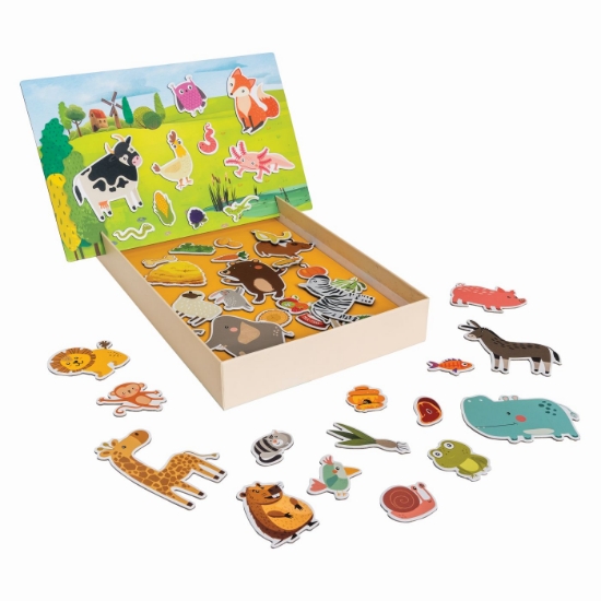 Imagine Happi Hobbi jucarie magnetica cu animale