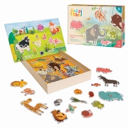 Imagine Happi Hobbi jucarie magnetica cu animale