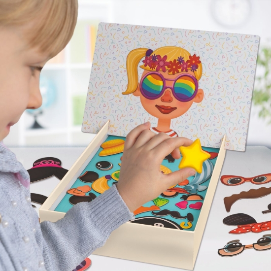 Imagine Happi Hobbi jucarie magnetica Fete amuzante