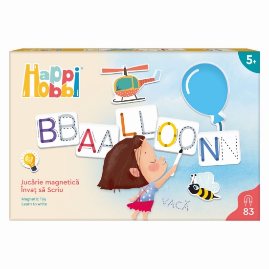 Imagine Happi Hobbi jucarie magnetica Invat sa scriu