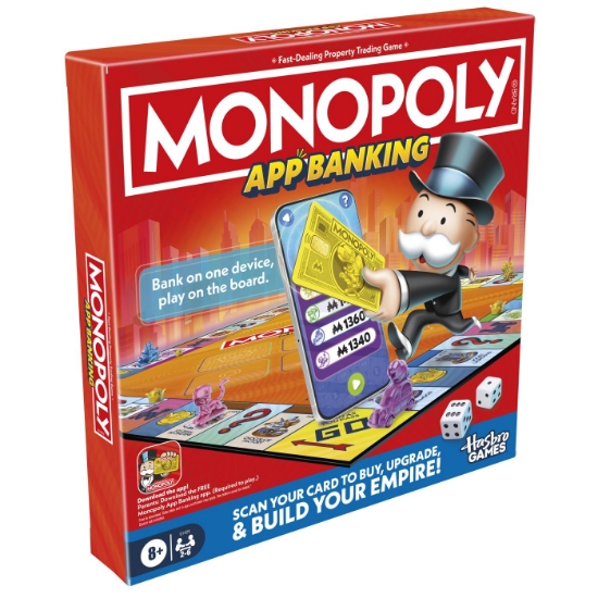 Imagine Joc Monopoly App Banking în limba engleză