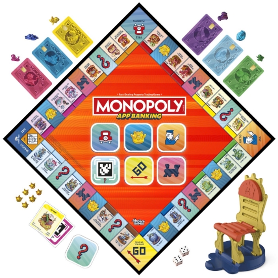 Imagine Joc Monopoly App Banking în limba engleză