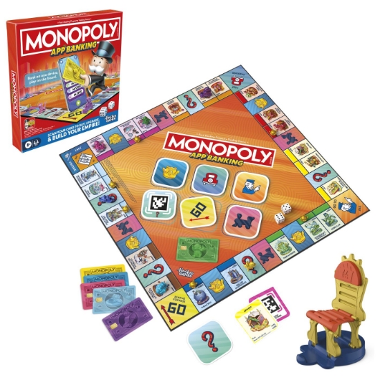 Imagine Joc Monopoly App Banking în limba engleză