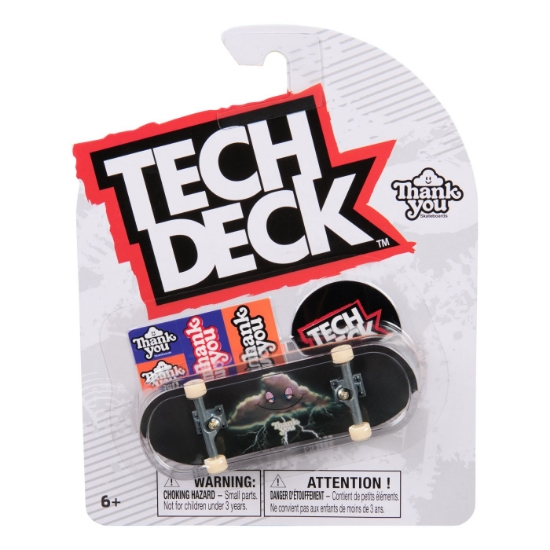 Imagine Tech Deck pachet de baza mini placa de skateboard Thank You