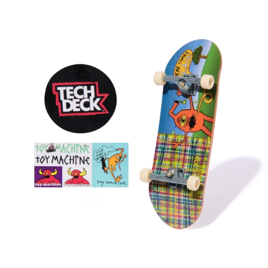 Imagine Tech Deck pachet de baza mini placa de skateboard Toy Machine