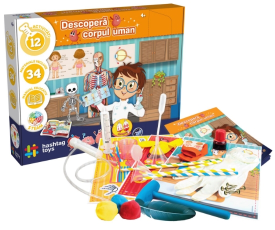 Imagine JOC EDUCATIV DESCOPERA CORPUL UMAN