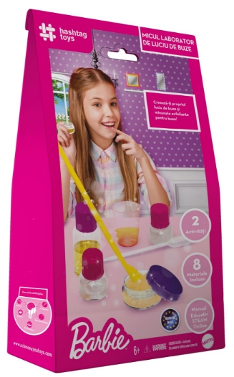 Imagine SET BARBIE MICUL LABORATOR DE LUCIU DE BUZE