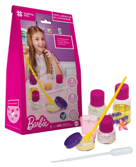 Imagine SET BARBIE MICUL LABORATOR DE LUCIU DE BUZE