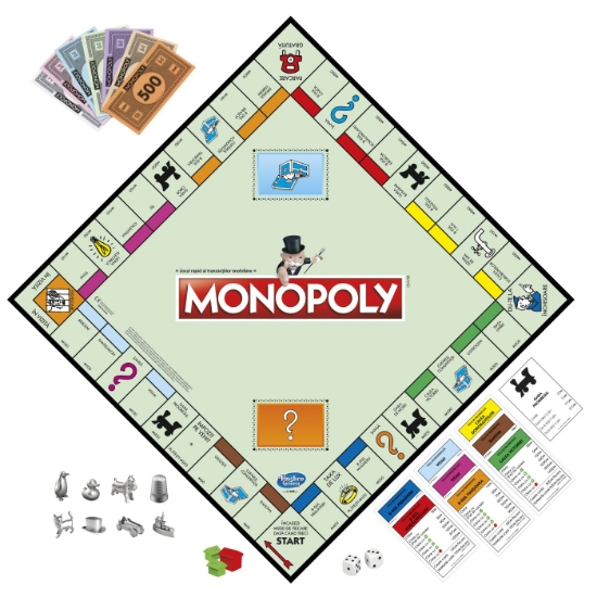 Imagine MONOPOLY CLASIC LIMBA ROMANA