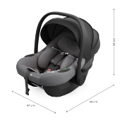 Imagine SCOICA AUTO KINDERKRAFT I-LITE 40-87 CM, GREY
